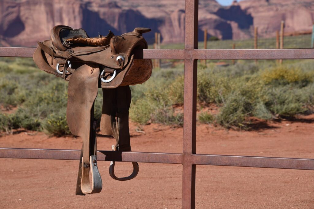 Cowboy saddle